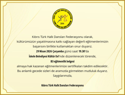 B3 eğitmenlik belgesi dağıtım t&ouml;reni