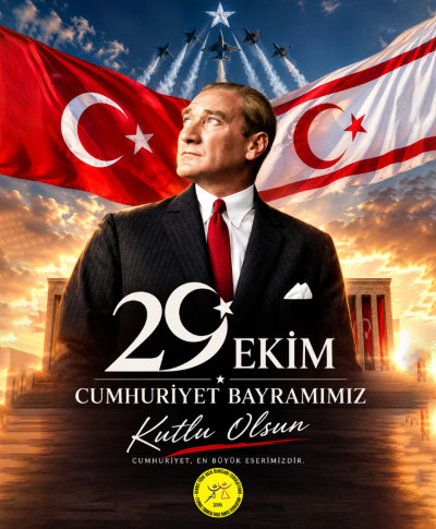 29 Ekim Cumhuriyet Bayramımız kutlu olsun.