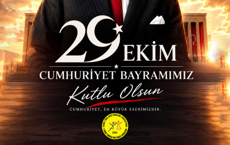 29 Ekim Cumhuriyet Bayramımız kutlu olsun.