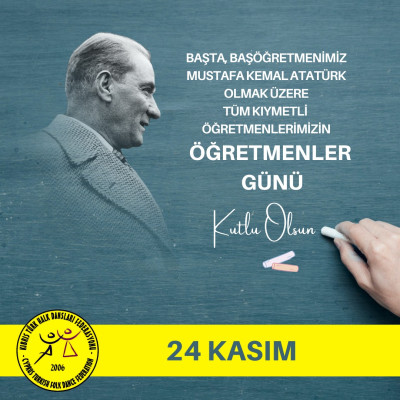 24 Kasım Öğretmenler Günü